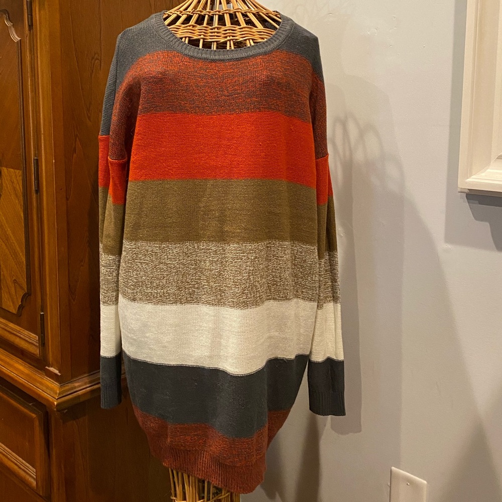 Striped Sweater Tunic